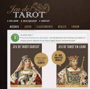 meilleur site de jeu de tarot en ligne gratuit|Tarot